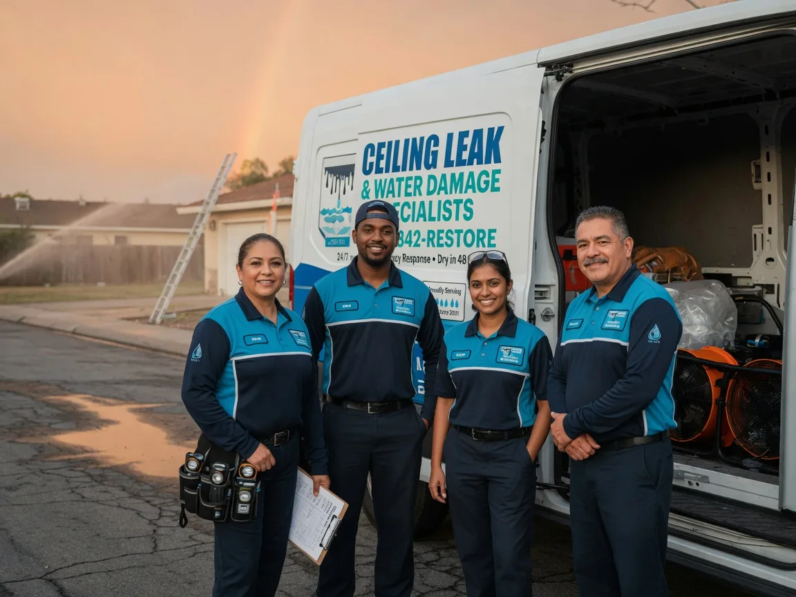 Ceiling Leak Cleanup company in Higden, AR