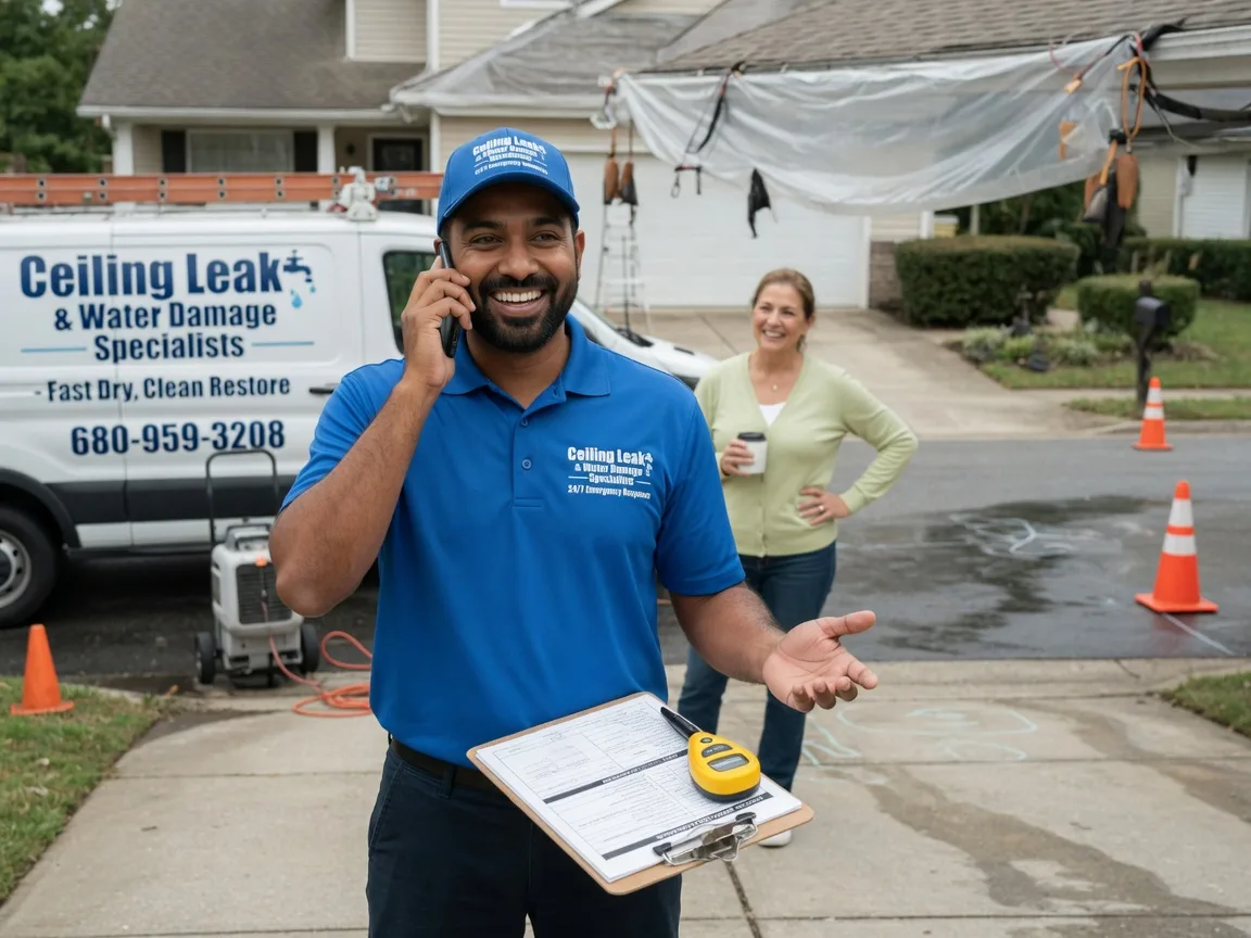 Ceiling Leak Cleanup Higden, AR FAQs